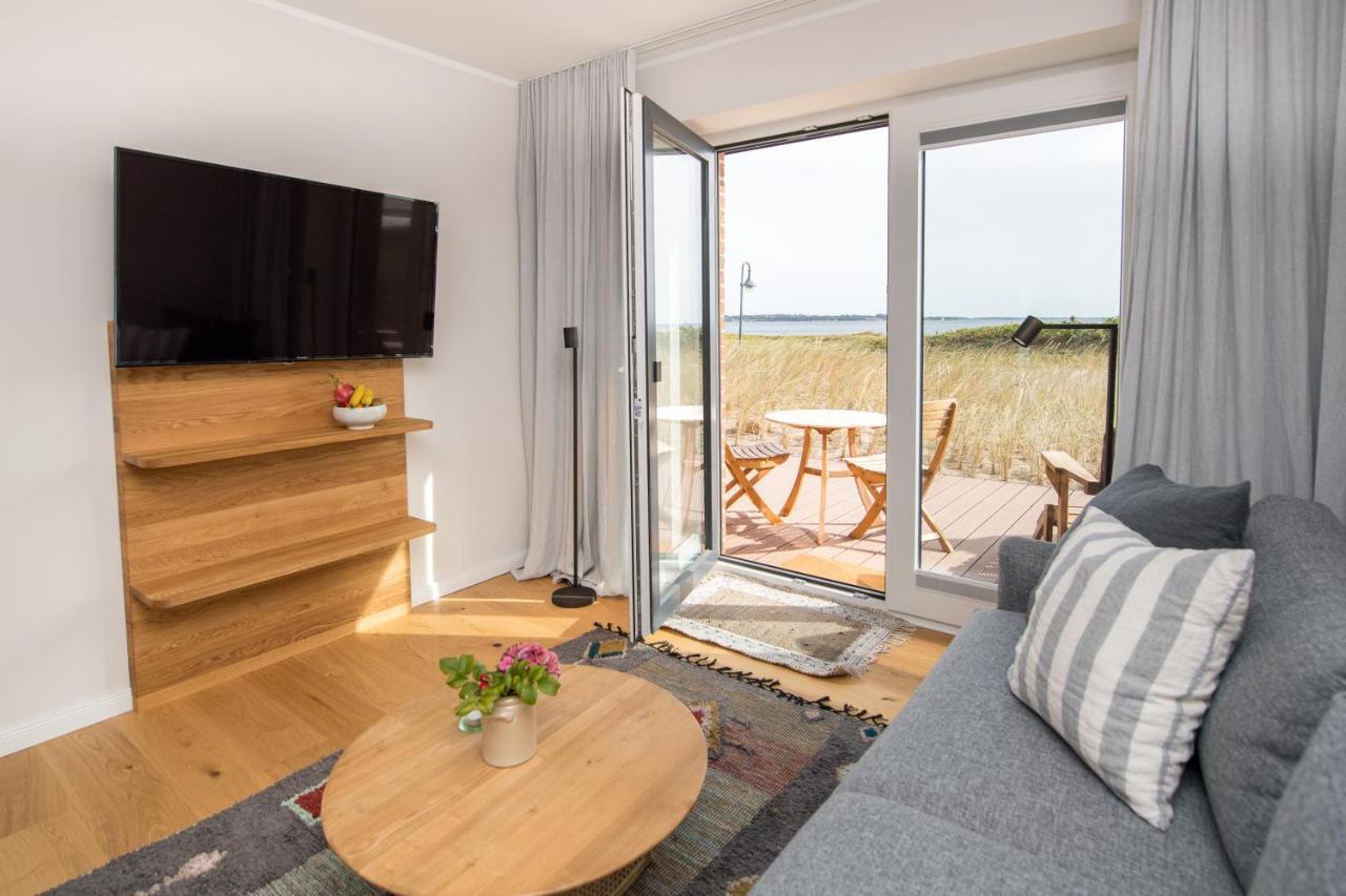 Ostsee-Strandhaus-Holnis กลึคส์บวร์ก ภายนอก รูปภาพ
